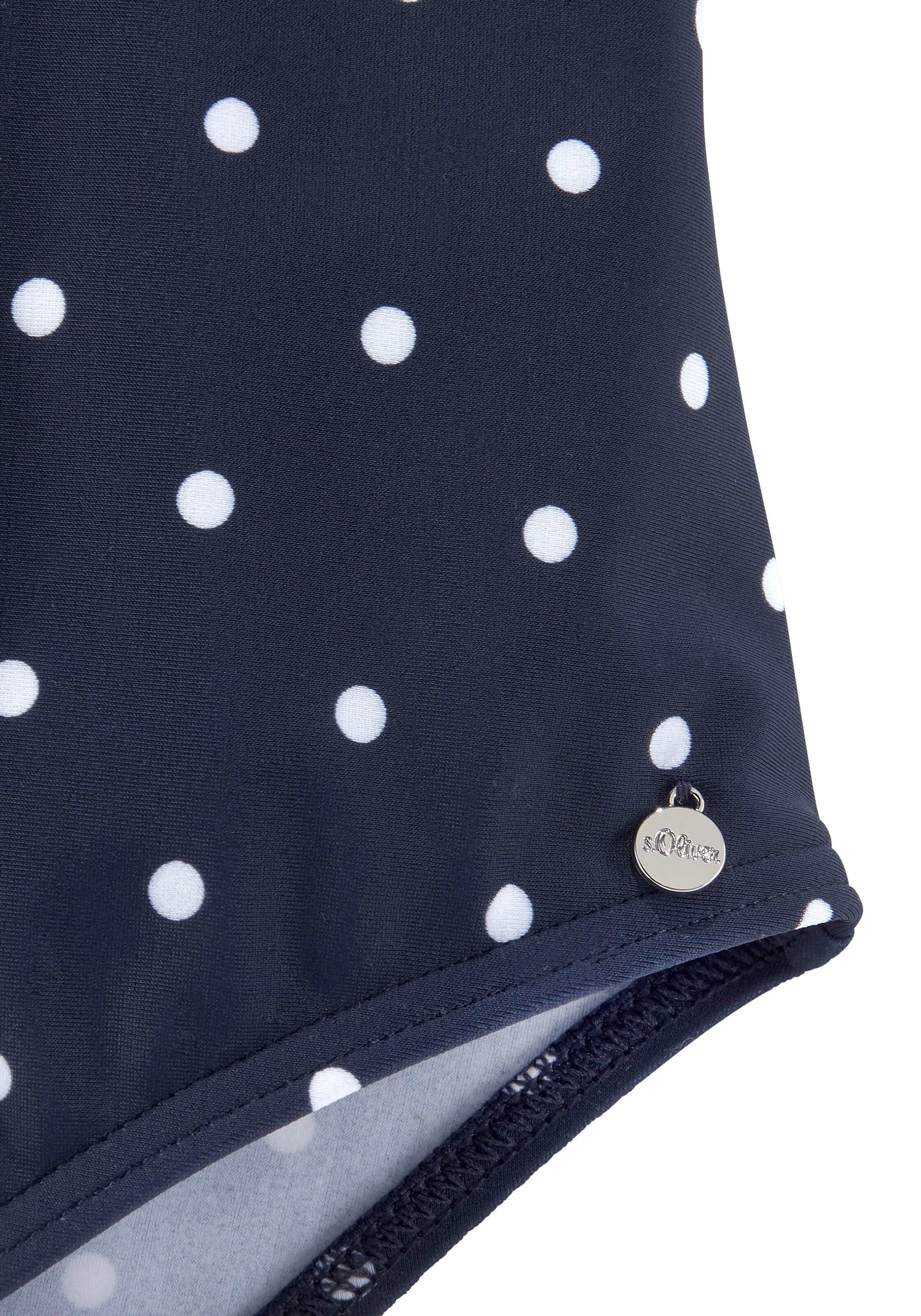 zils s.Oliver Trijstūra formas Peldkostīms