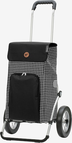 Andersen Shopper Trolley 'Hildy' in Zwart: voorkant