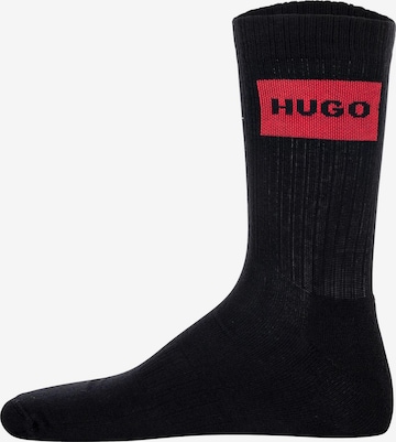 HUGO Skarpety sportowe w kolorze czerwony: przód