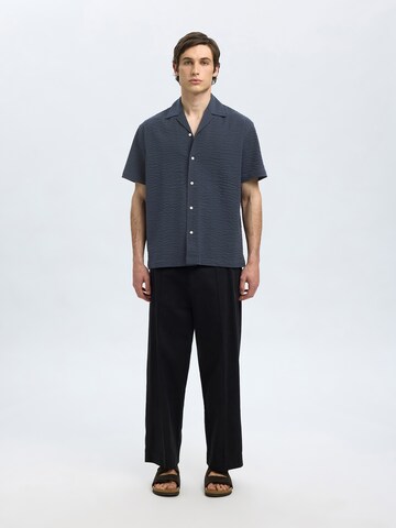 SELECTED HOMME Comfort Fit Риза 'SLHAce' в синьо
