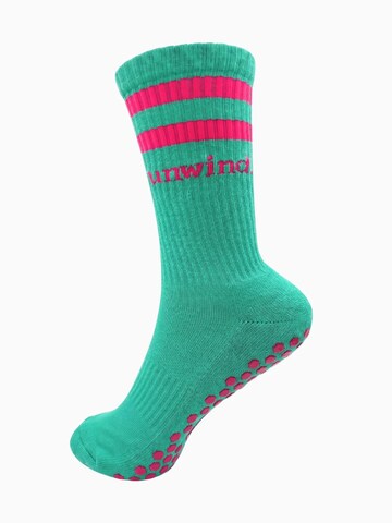 unwind. Sportsocken‌‌‌‌‌‌‌ in Blau: Vorderseite