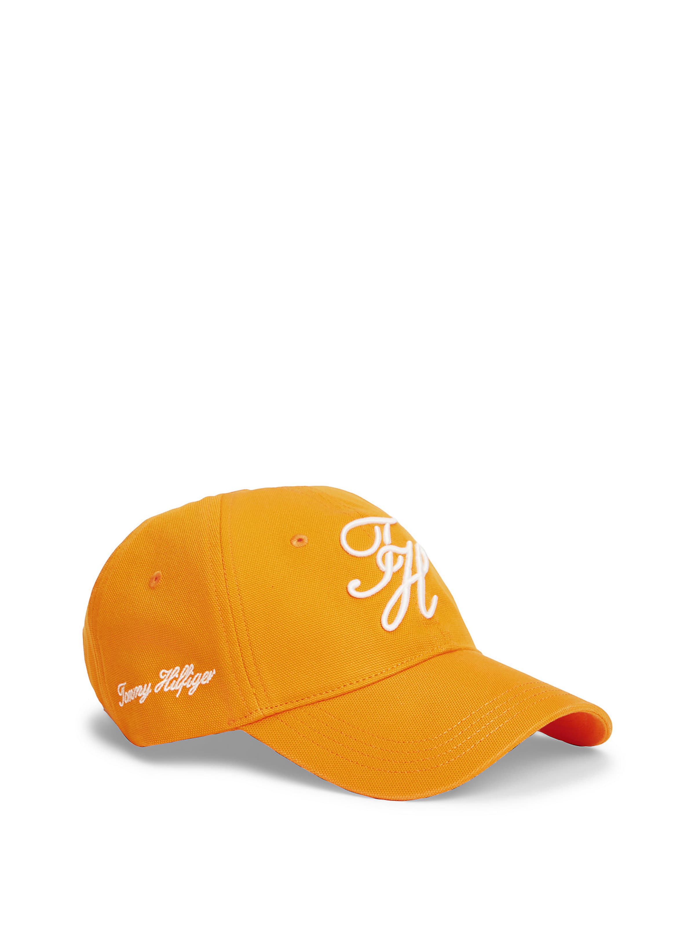 TOMMY HILFIGER Cap in orange / weiß, Produktansicht