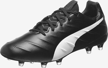 PUMA Soccer Cleats 'King Platinum 2' in Black: front