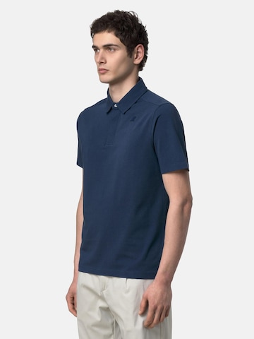 K-Way Shirt 'K-WAY VIGGO LT STRETCH JERSEY SLIM T-Shirt e Polo' in Blauw