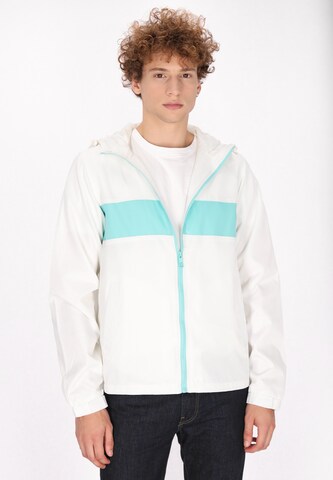Mo ATHLSR Performance Jacket in White: front