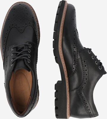 CLARKS Šněrovací boty 'Batcombe Wing' – černá