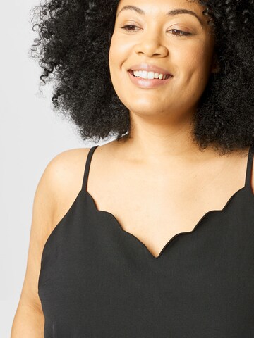 ABOUT YOU Curvy Top 'Tela' in Black