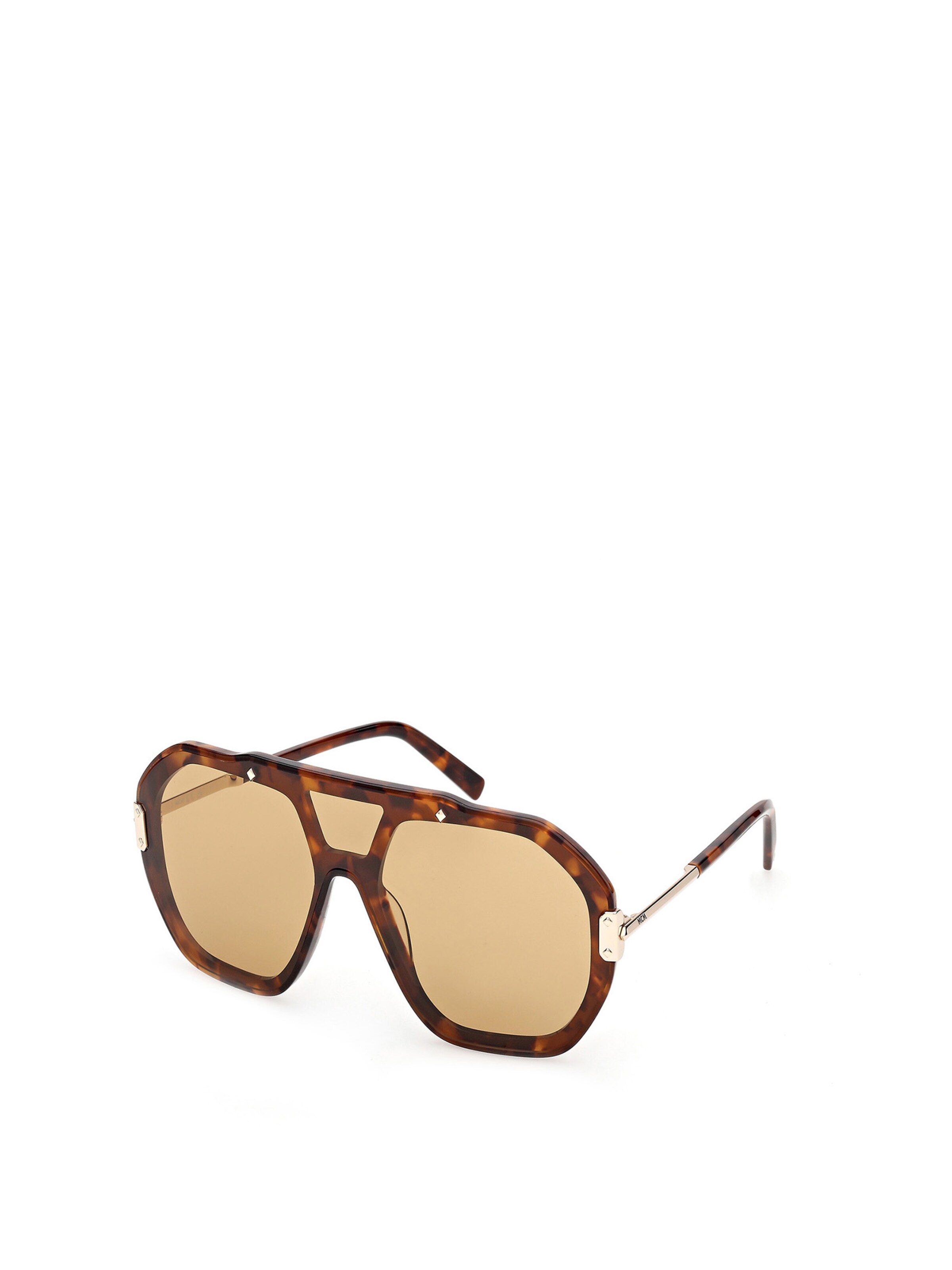 MCM Sonnenbrille in Braun: Vorderseite