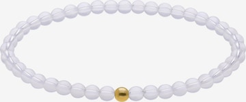 Bracelet 'Statement' Lucardi en blanc : devant
