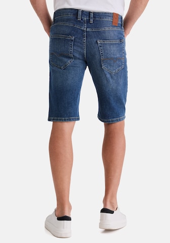 Stooker Men Slimfit Shorts in Blau