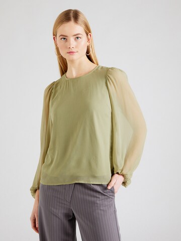 VILA Blouse 'FALIA' in Groen: voorkant