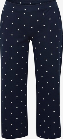 Fransa Loosefit Broek in Blauw: voorkant