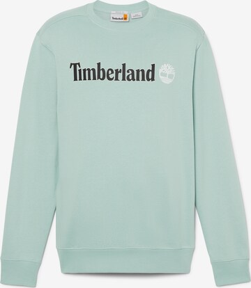 Sweat-shirt '6A90' TIMBERLAND en vert : devant