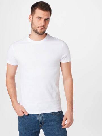 T-Shirt Superdry en blanc : devant