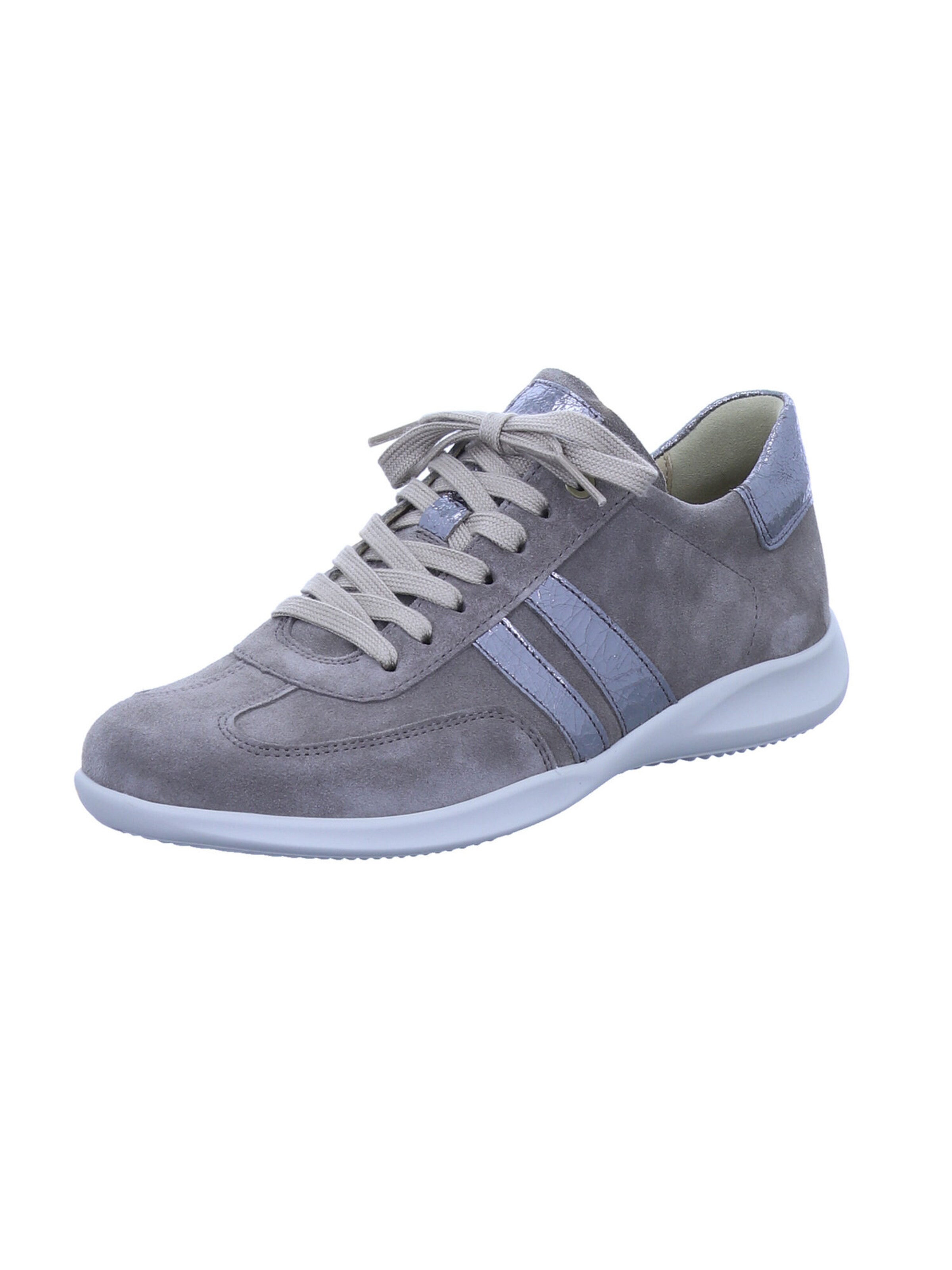 Hartjes Schnürschuhe 'Goa' in Grau: Vorderseite