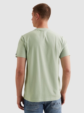 T-Shirt 'PME LEGEND - T-shirt in cotton jersey with artwork' PME Legend en vert