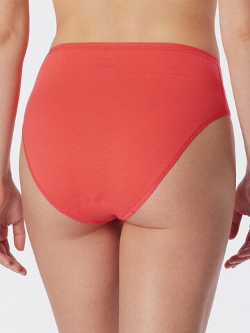 SCHIESSER Panty ' 95/5 Organic Cotton ' in Red