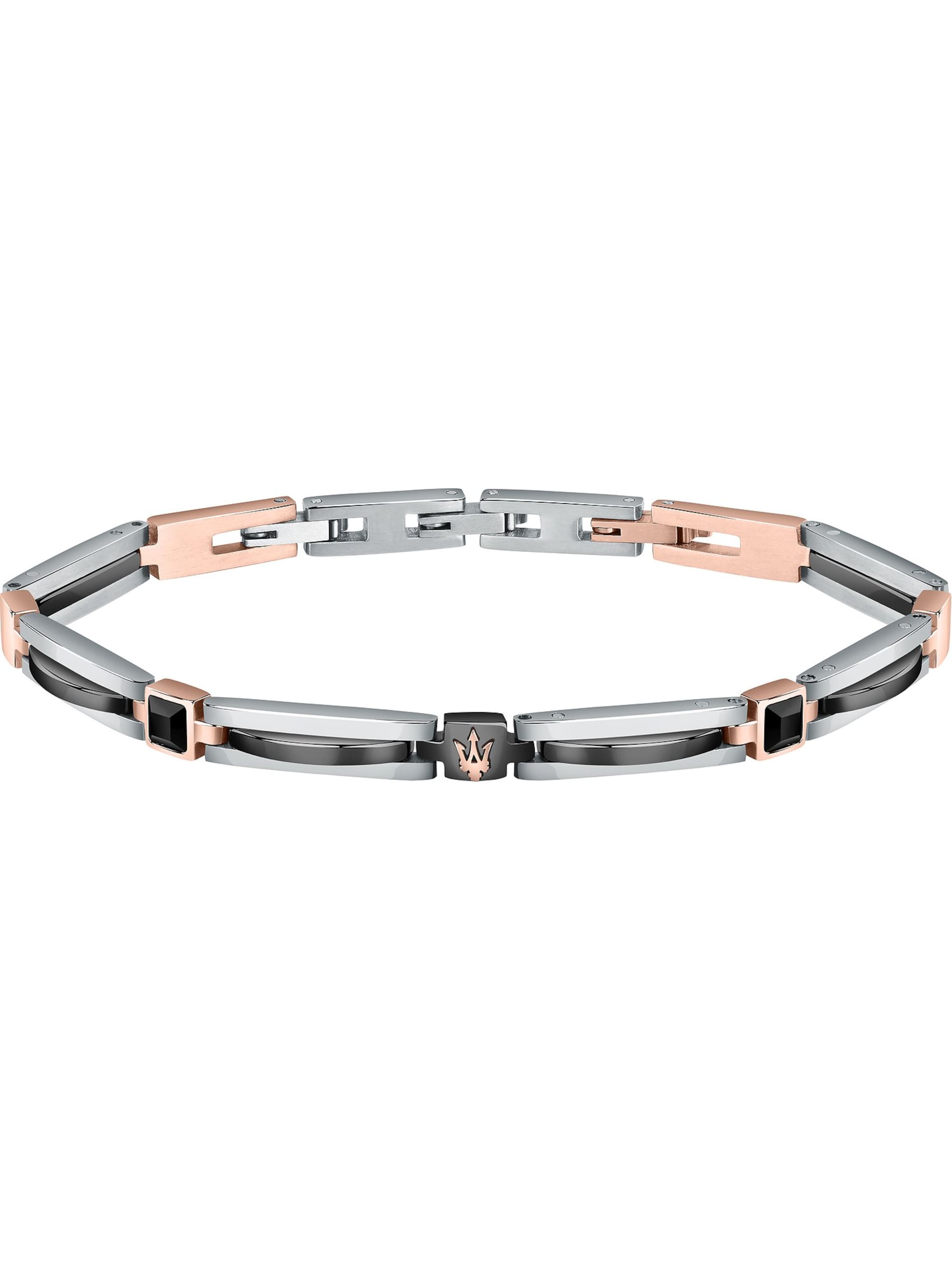 Maserati Bracelet in Silver: front