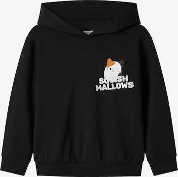 NAME IT Sweatshirt in Zwart: voorkant