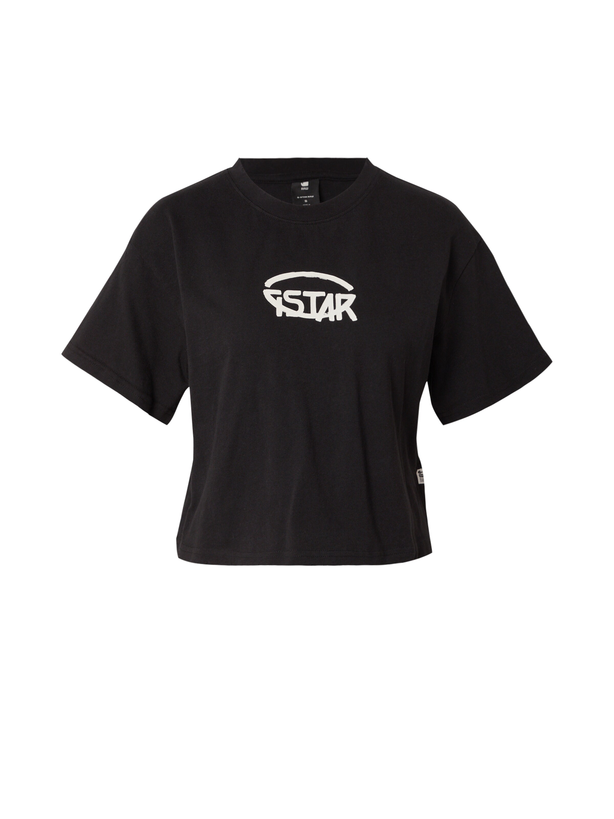 G-STAR Μπλουζάκι σε μαύρο: μπροστά