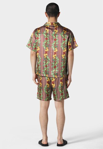 Fit confort Chemise Pas De Monaco en marron