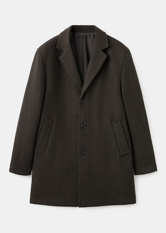 MANGO MAN Between-Seasons Coat 'Hake' in Brown