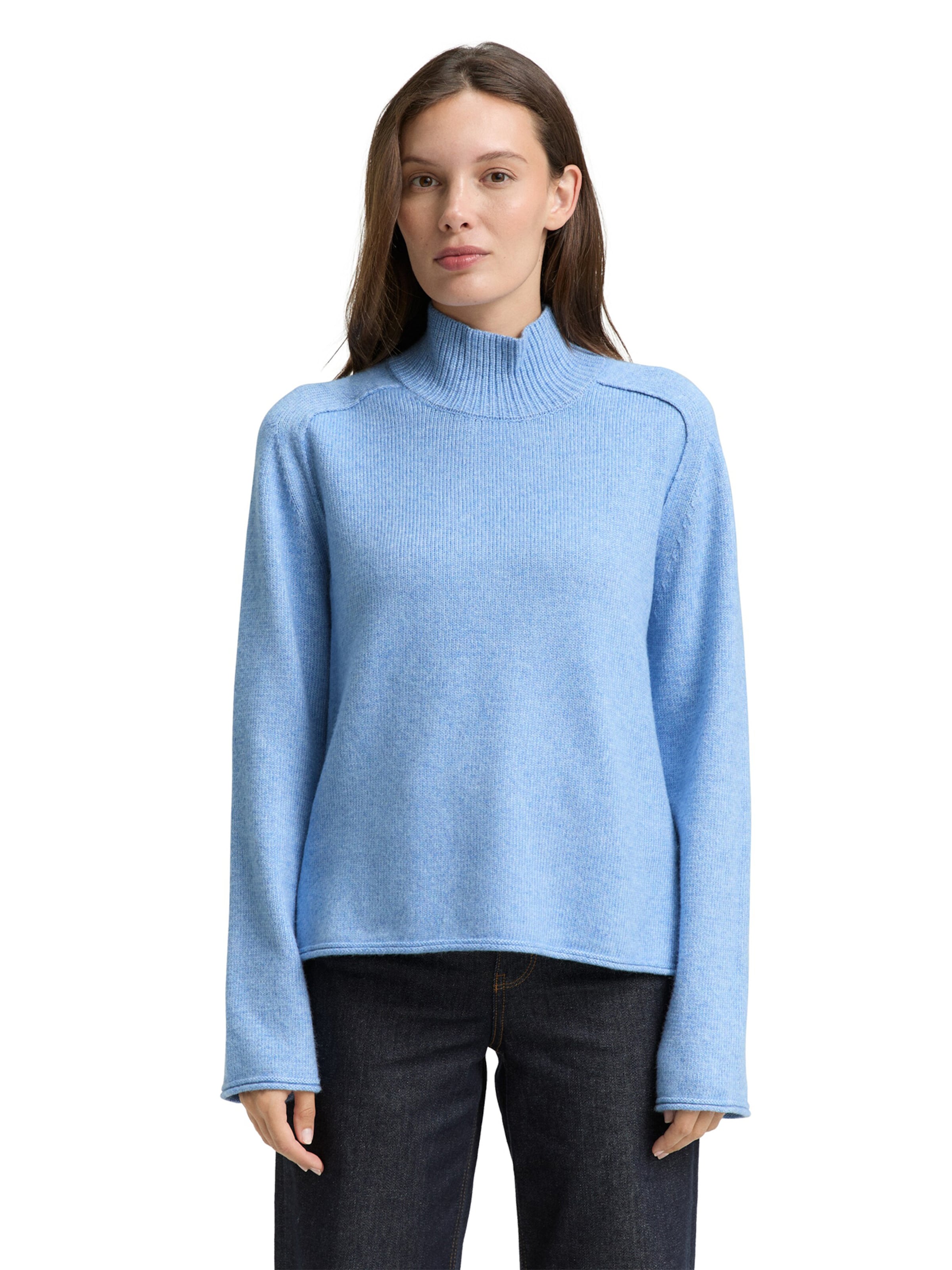 TOM TAILOR Свитер в Синий: спереди