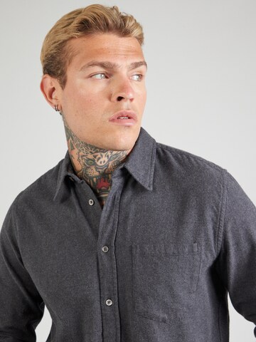 NORSE PROJECTS Regular fit Button Up Shirt 'Osvald' in Grey