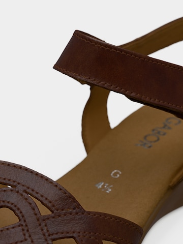 GABOR Szandálok - barna