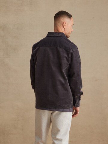 DAN FOX APPAREL Regular Fit Hemd 'Lucian' (OCS) in Grau