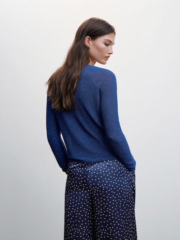 MANGO Pullover 'KLING' in Blau