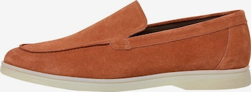 Mocassin 'Martin' Hackett London en orange : devant