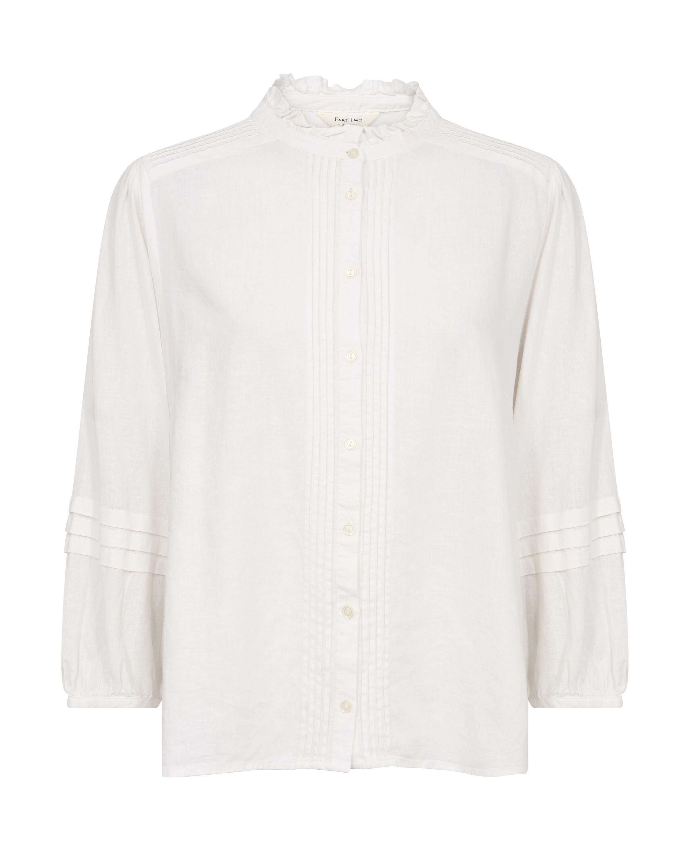 Part Two Blouse in White: front