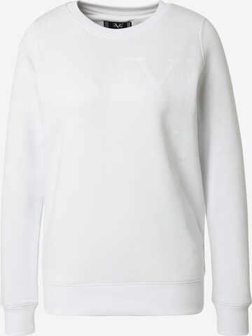 19V69 ITALIA Sweatshirt i vit: framsida