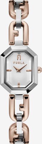 FURLA Analog Watch 'Octagonal' in Gold: front