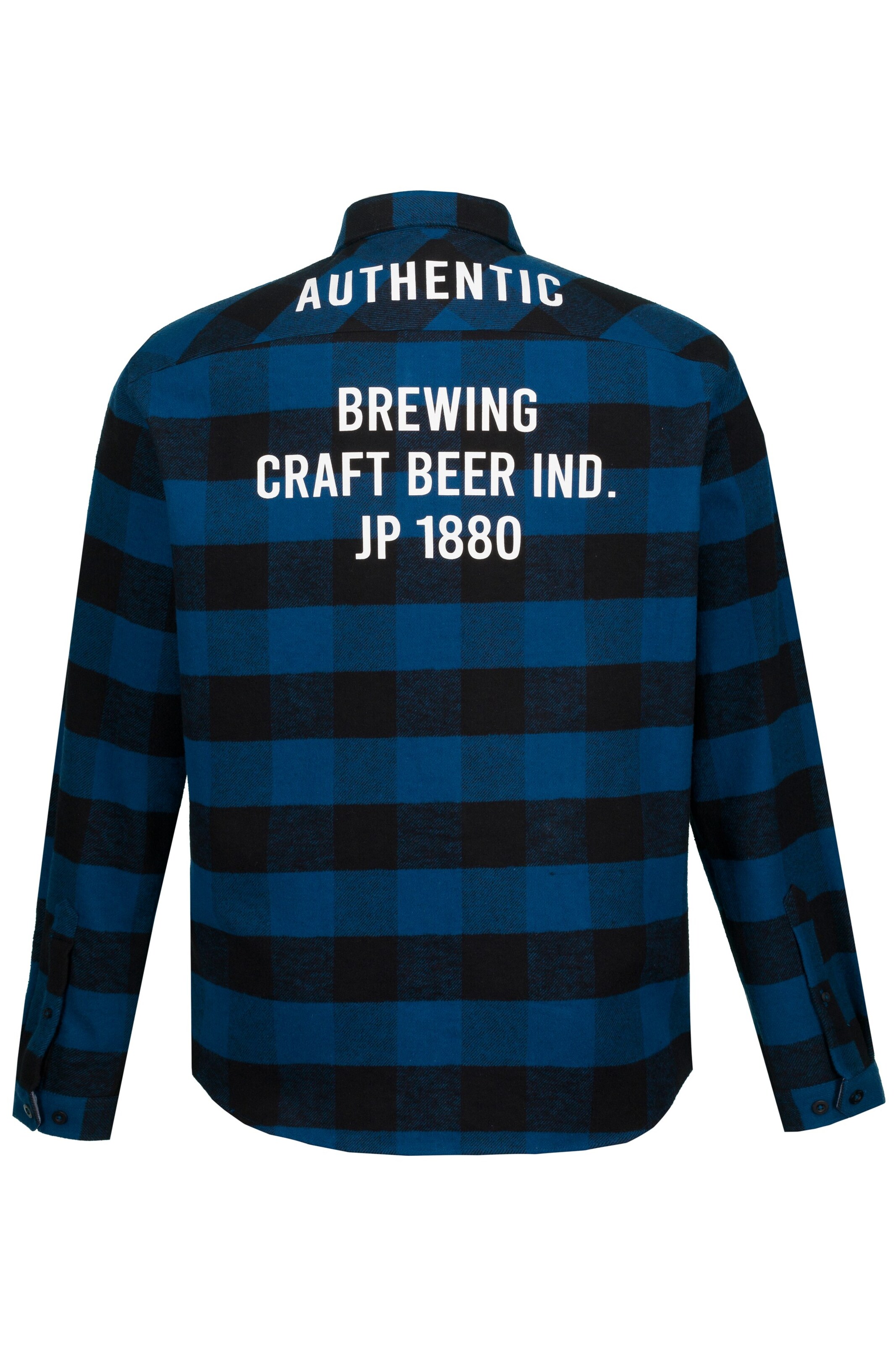 JP1880 Regular fit Button Up Shirt in Blue