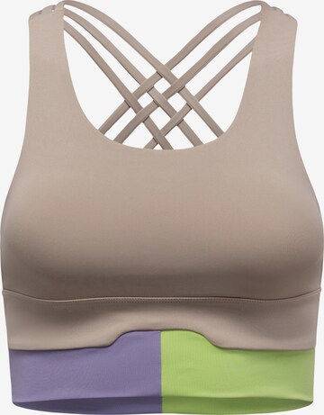 Born Living Yoga Sports Top 'Kalinda' in Beige: front