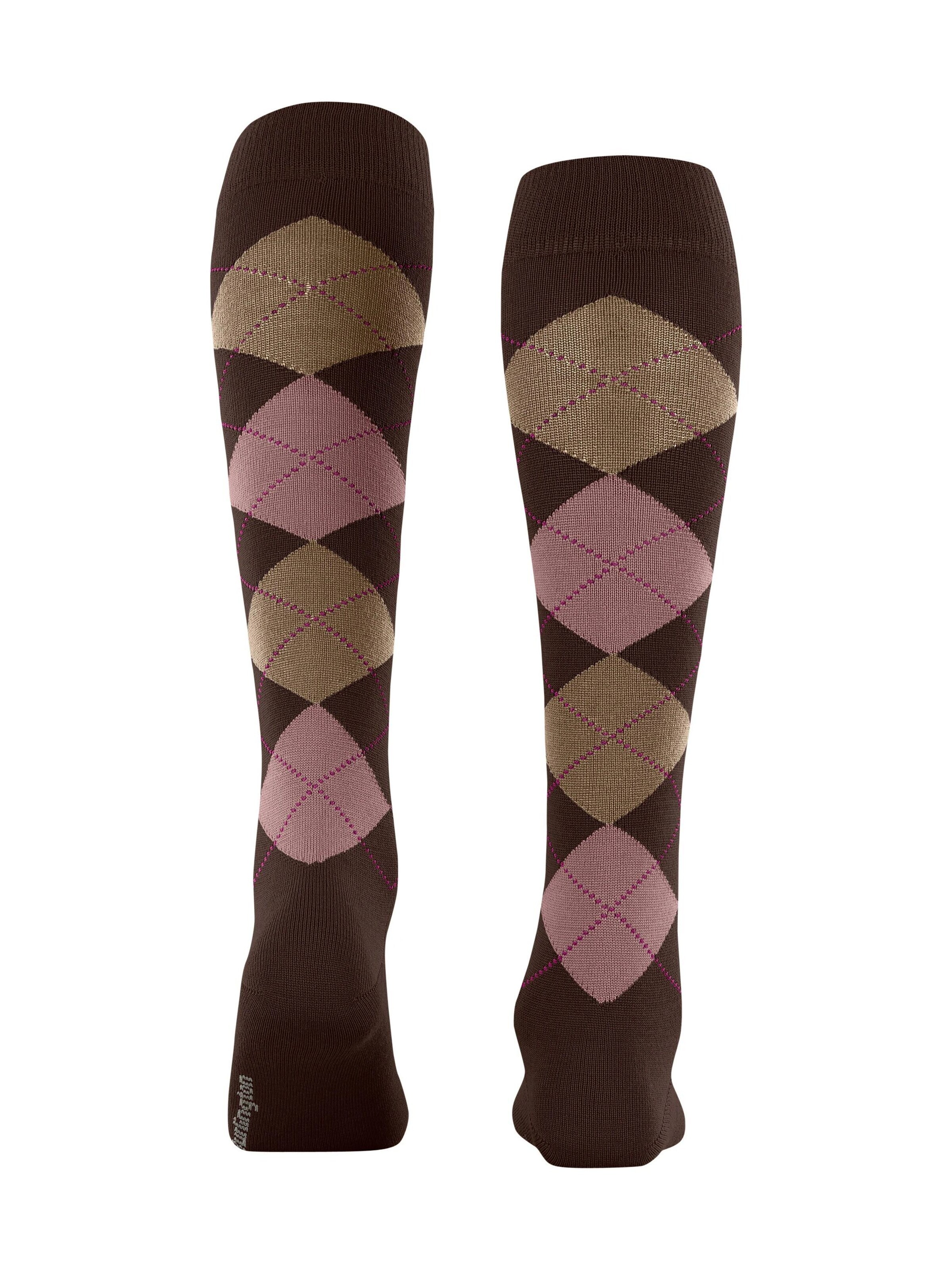 BURLINGTON Overknee Strümpfe 'Marylebone'‌‌‌‌‌ in Braun