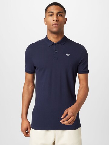 HOLLISTER Poloshirt in Blau: predná strana