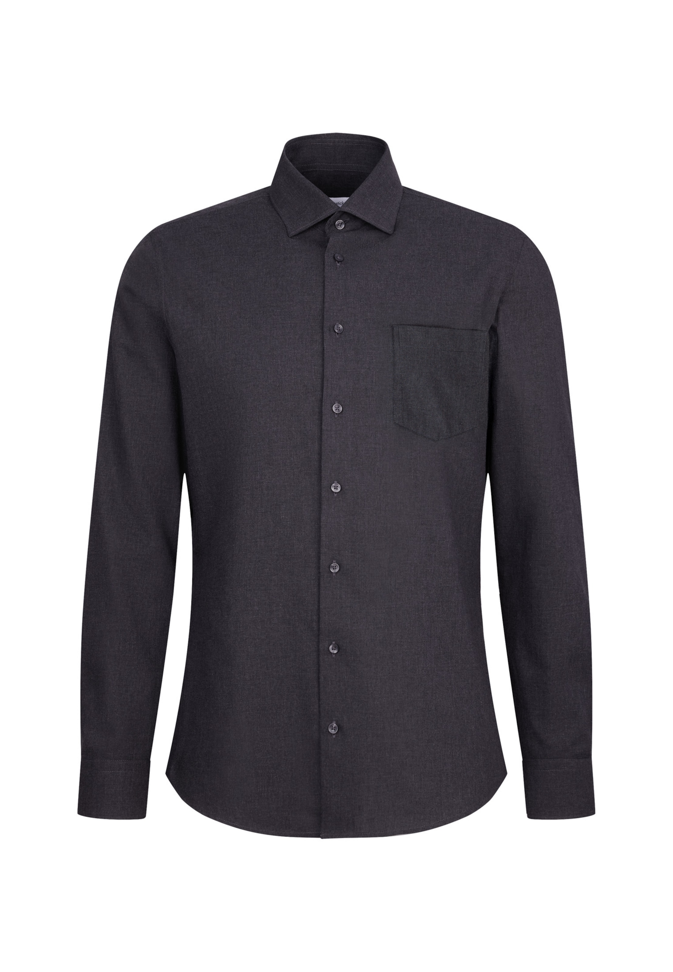 Coupe regular Chemise SEIDENSTICKER en gris