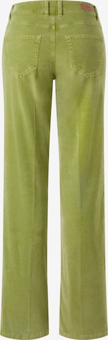 Angels Regular Straight-Leg Jeans in Coloured Cord in Grün