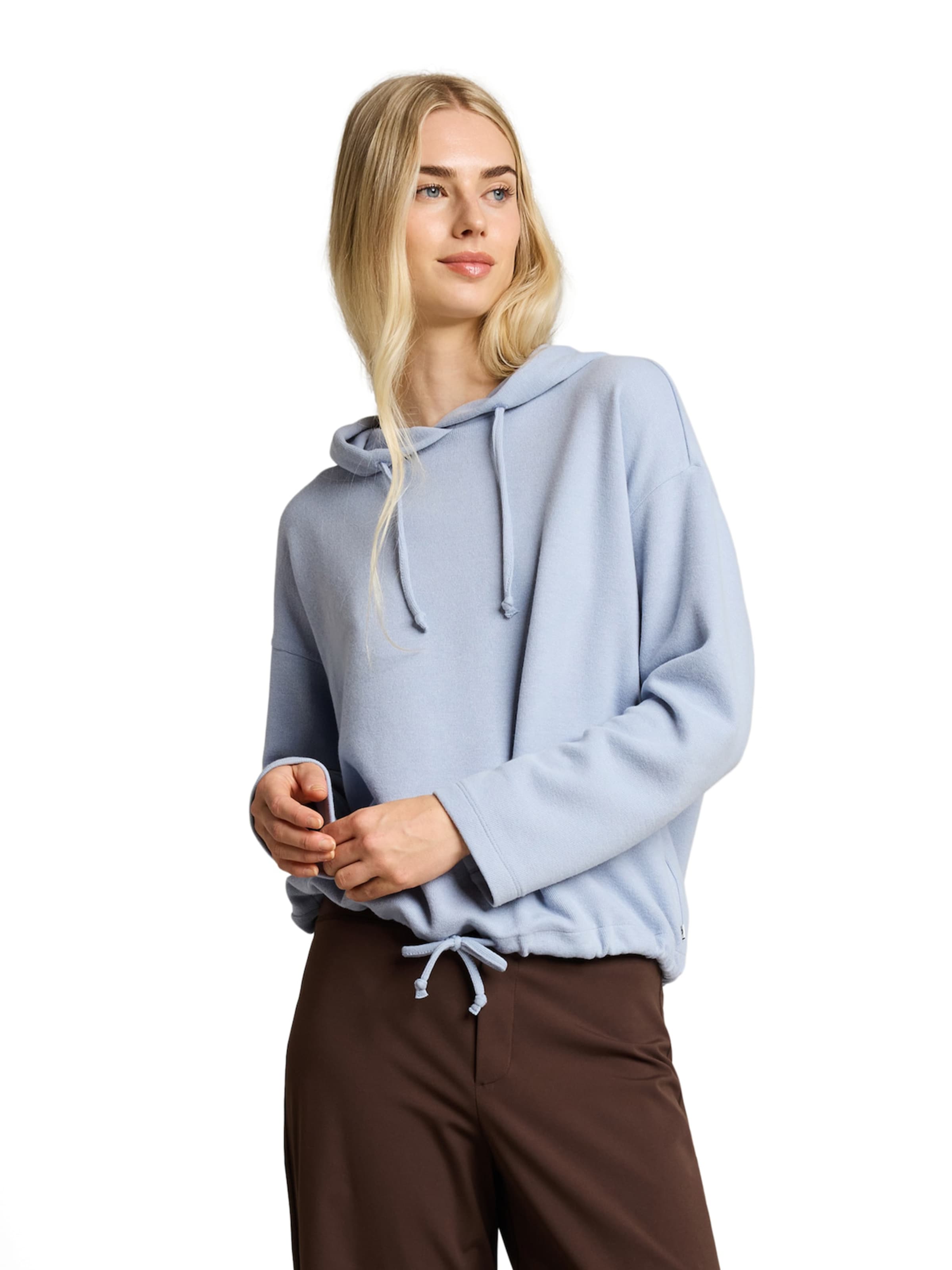TOM TAILOR DENIM Dressipluus, värv sinine: eest vaates