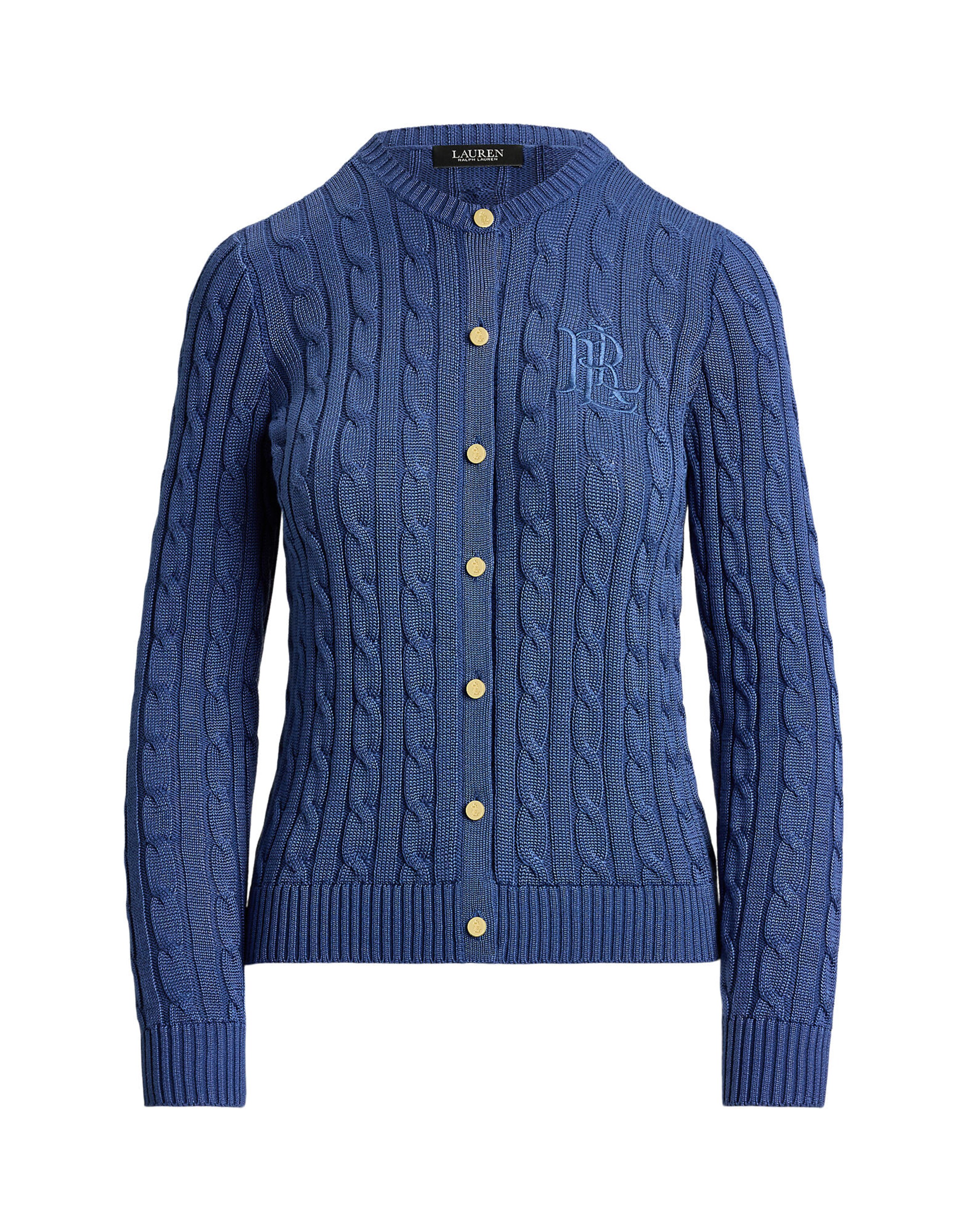 Lauren Ralph Lauren Strickjacke in XS in dunkelblau, Produktansicht