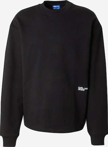KARL LAGERFELD JEANS Bluzka sportowa w kolorze czarny: przód