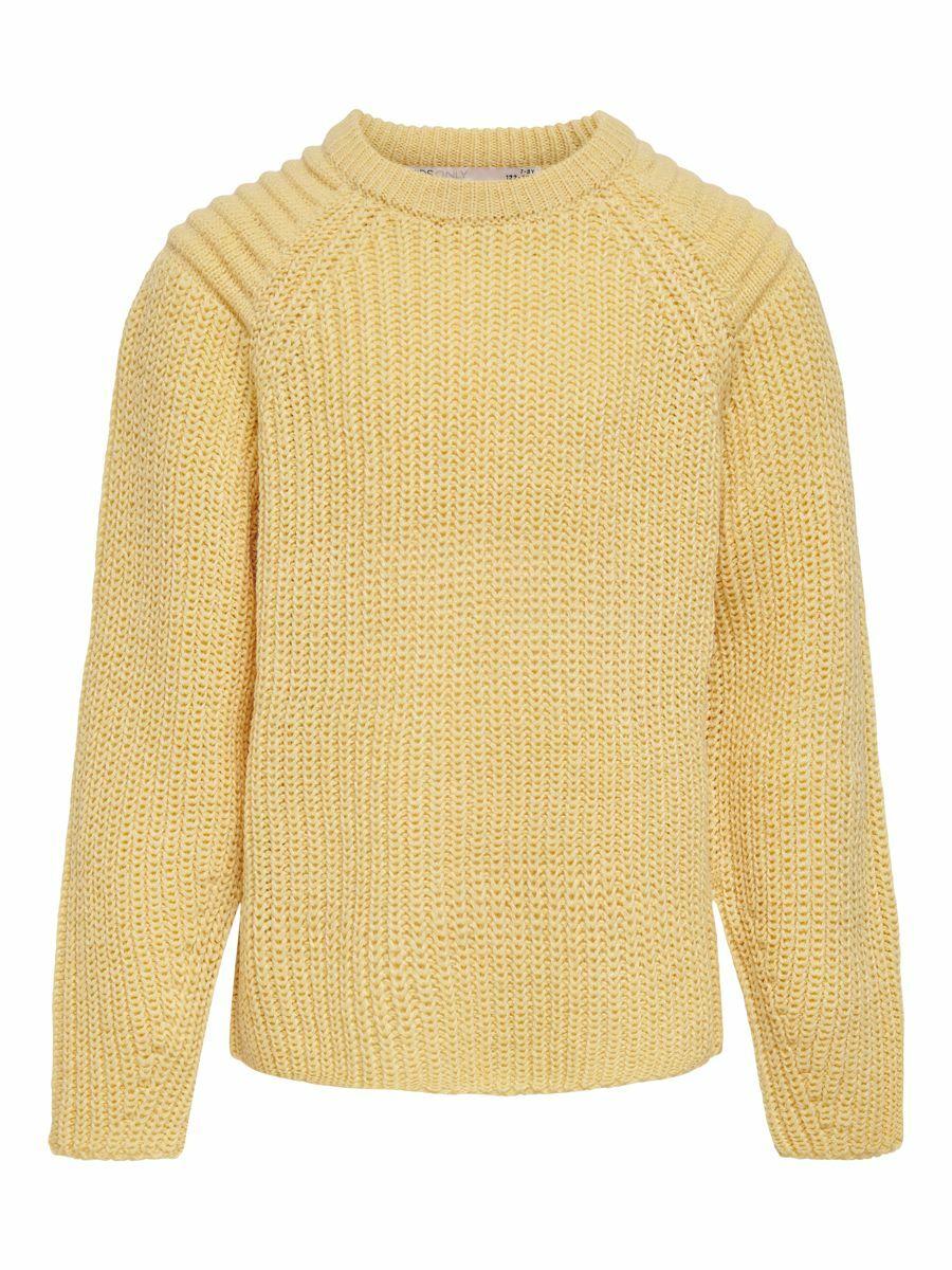 e4IKx Dzieci (92-140 cm) KIDS ONLY Sweter w kolorze Żółtym 