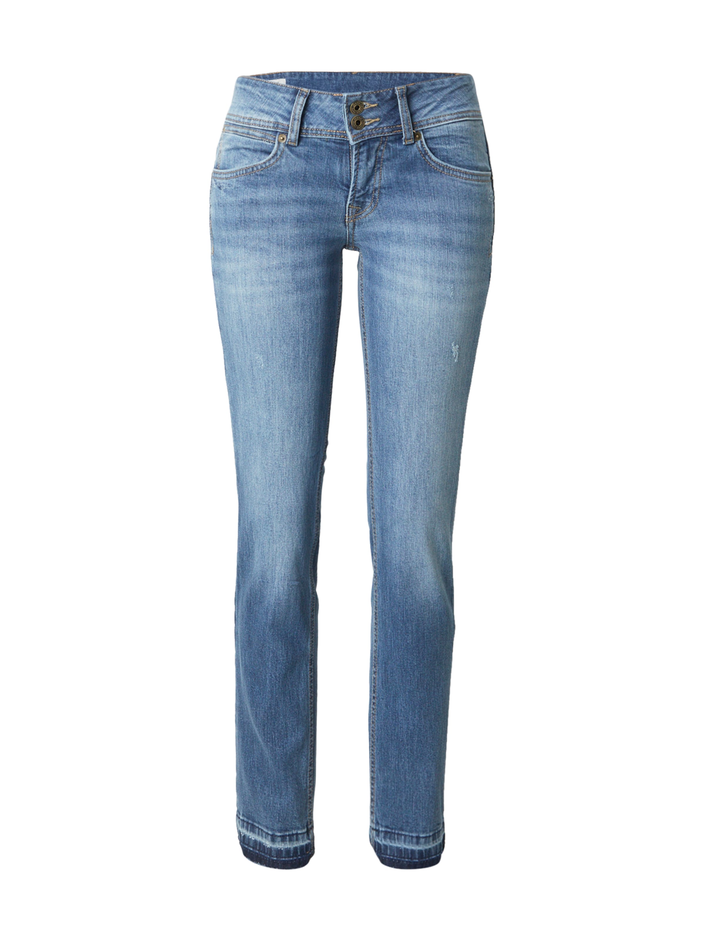 Pepe Jeans - Slimfit Vaquero 'Venus' en azul: frente