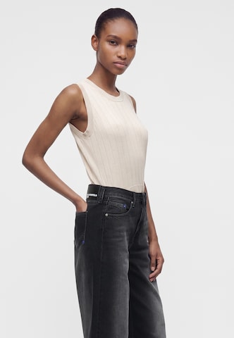 KARL LAGERFELD JEANS Bő szár Farmer - fekete