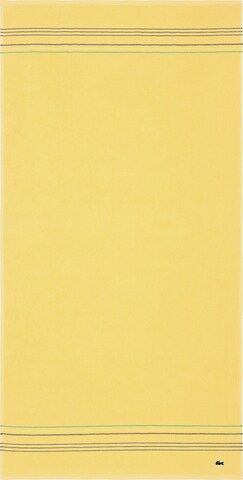 LACOSTE Beach Towel in Yellow: front