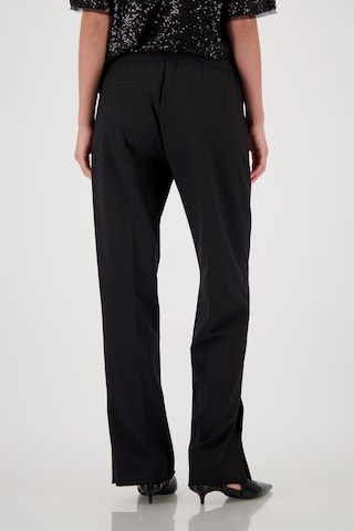 regular Pantaloni di monari in nero