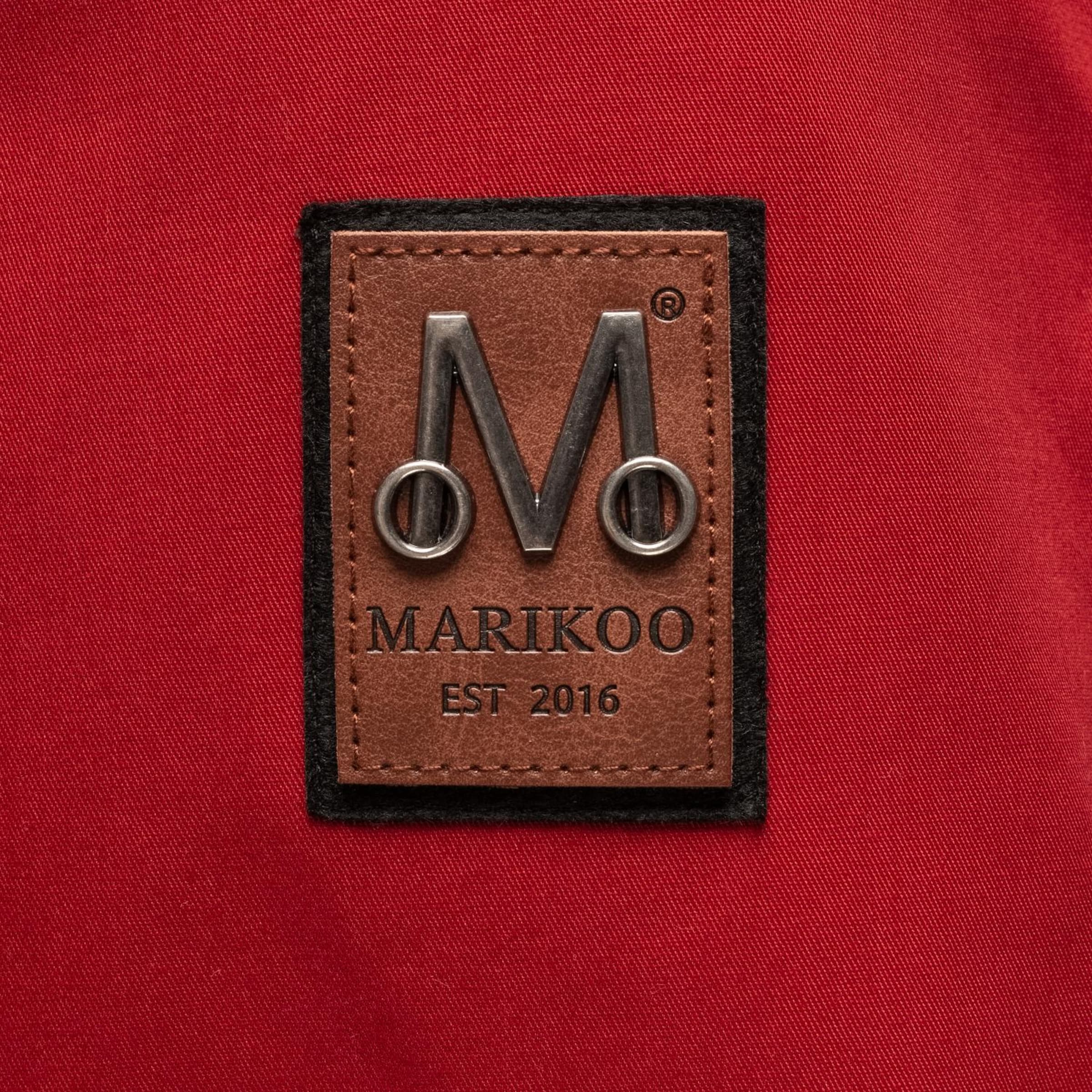 MARIKOO Overgangsjakke 'Babetaa' i rød